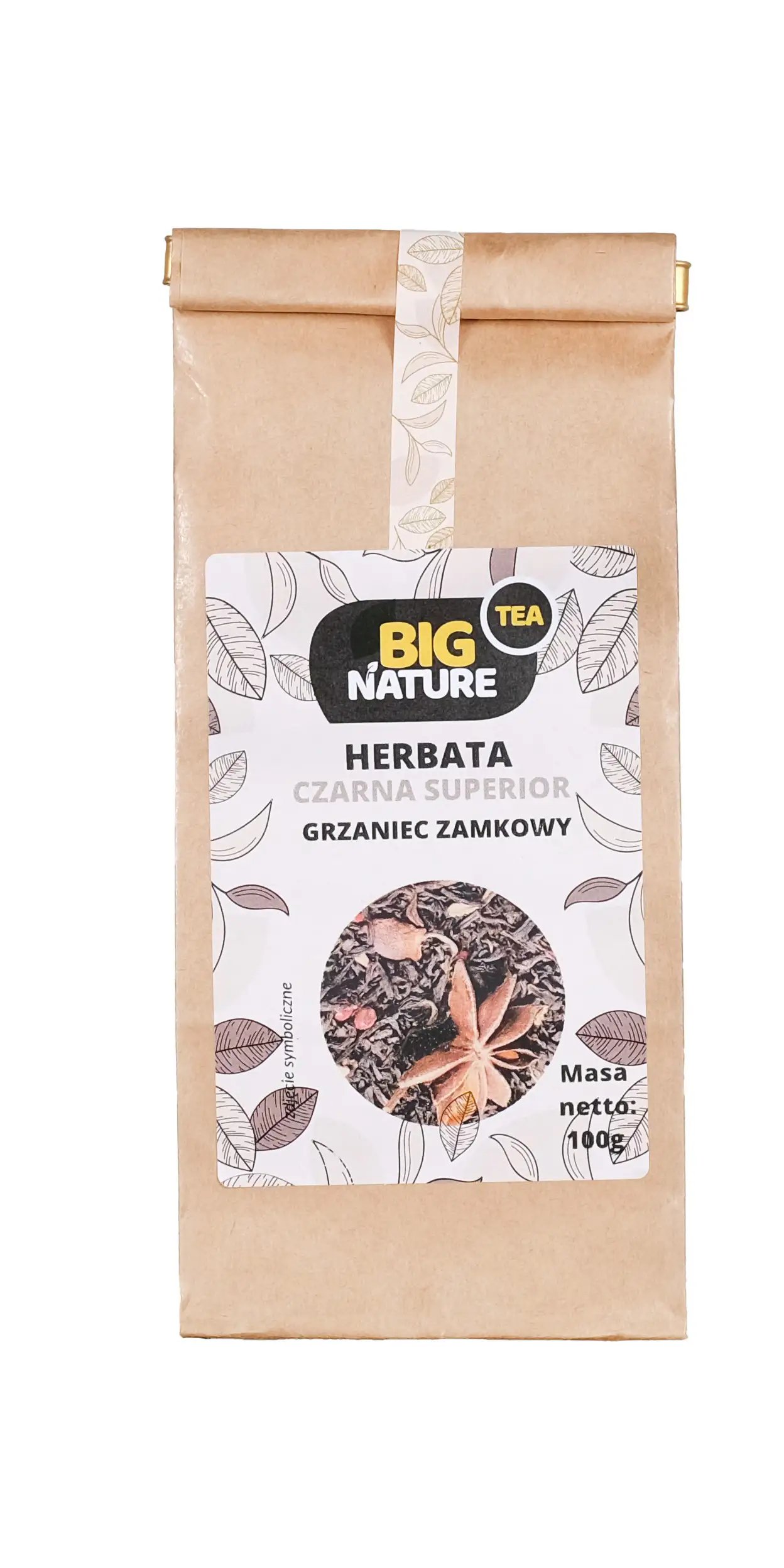 Herbata czarna SUPERIOR GRZANIEC ZAMKOWY 100g - BIG NATURE