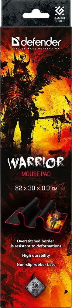 PODKŁADKA DEFENDER GAMING WARRIOR 820x300x3mm — 6