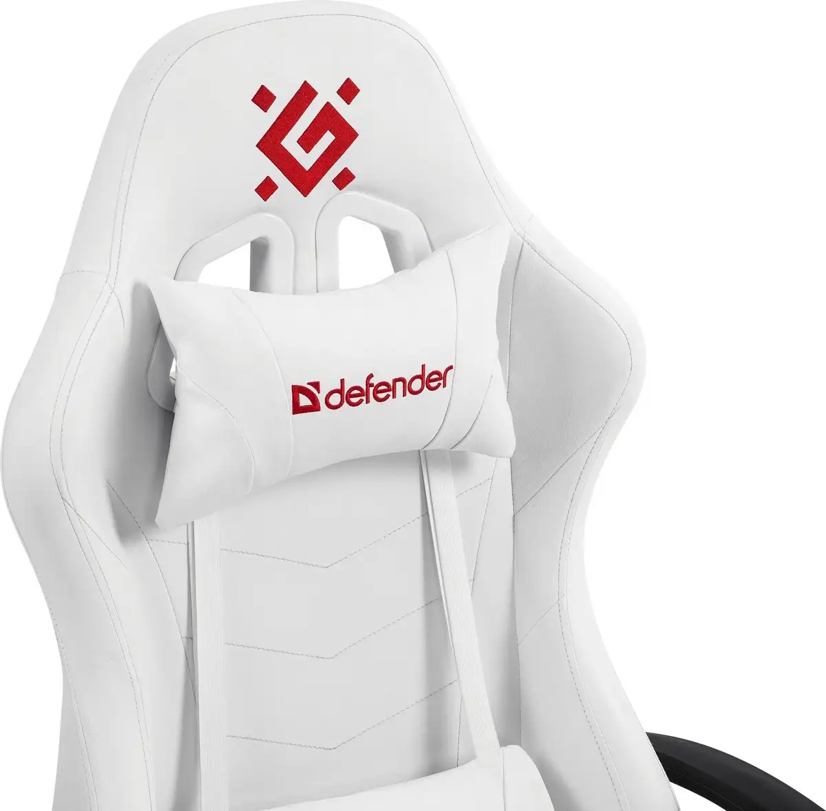 FOTEL DEFENDER LION BIAŁY GAMING — 18