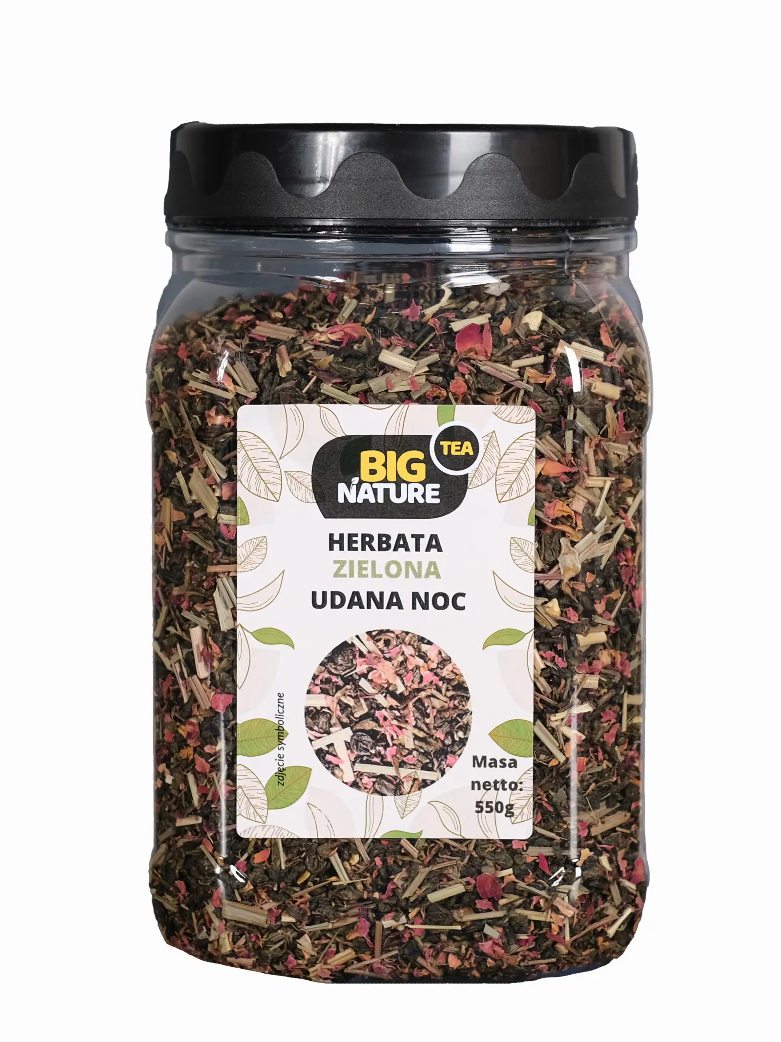 HERBATA ZIELONA UDANA NOC  550G — 2