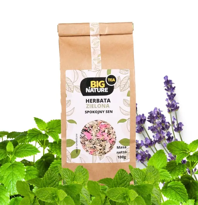 Herbata zielona SPOKOJNY SEN 100g - BIG NATURE
