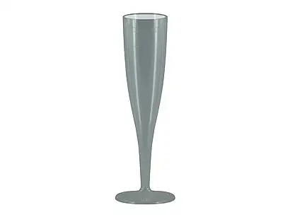 Kieliszki plastikowe do szampana 10cl przeźroczyste, szampanówki 10szt 25-80