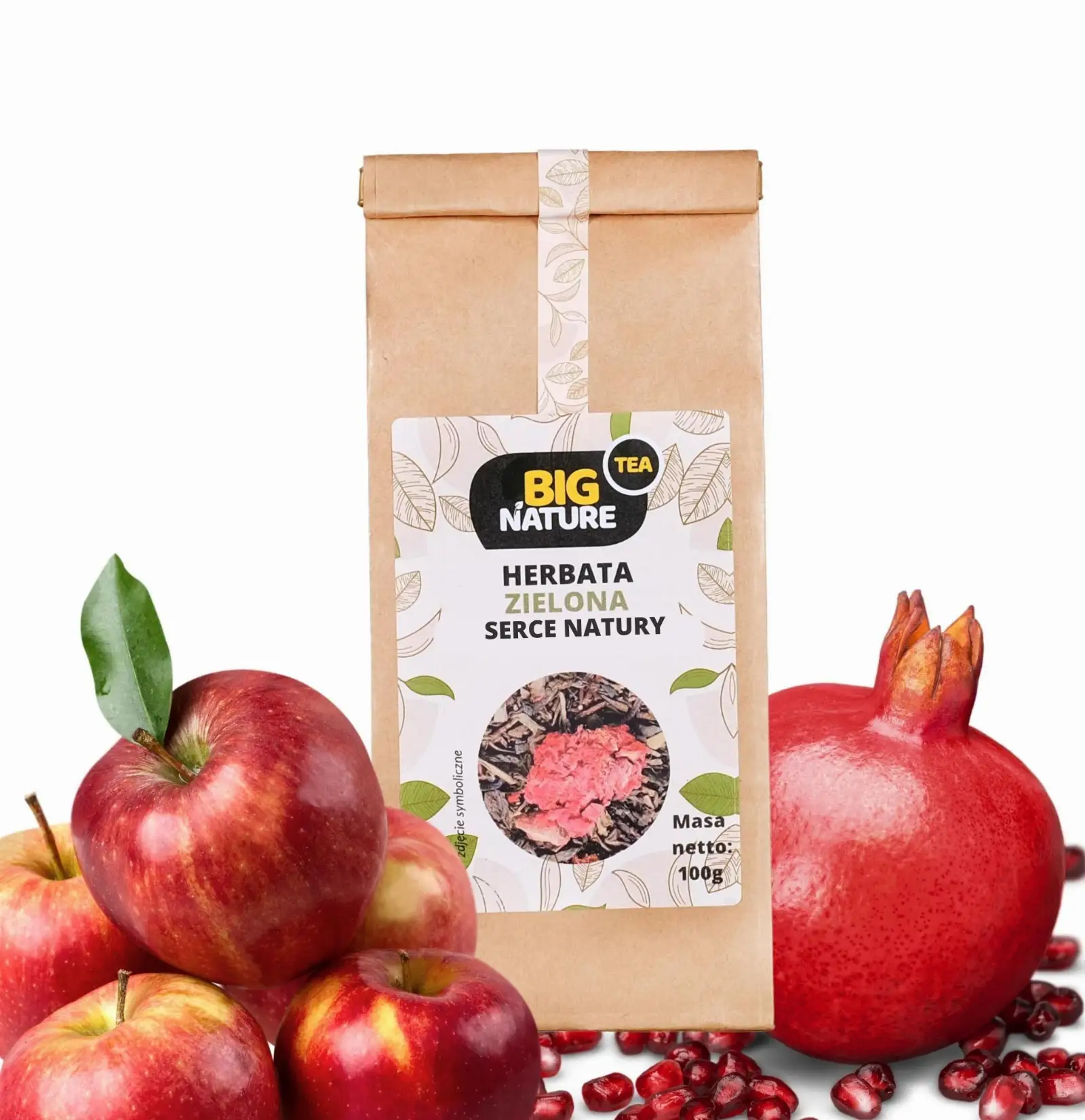 Herbata zielona SERCE NATURY 100g - BIG NATURE