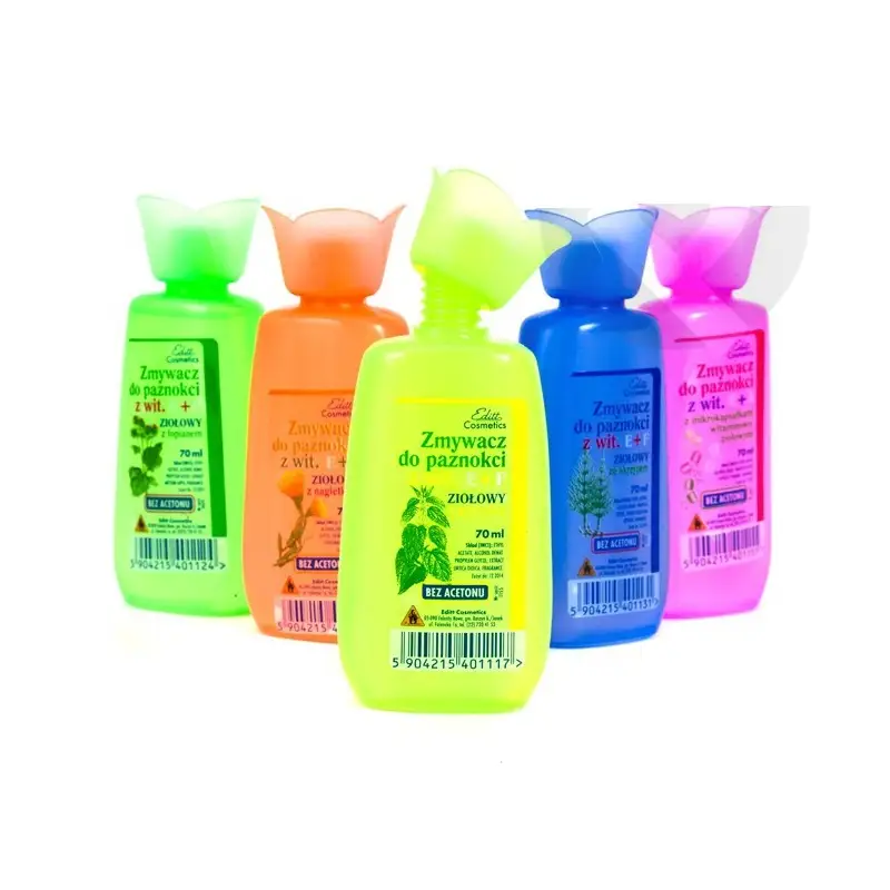 zmywacz 5szt.  do paznokci - kwiatek 70ml