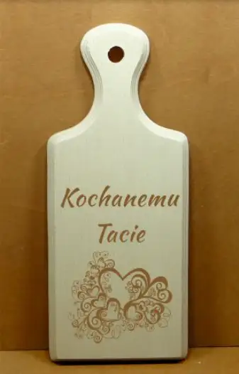 deska z rączką 33cm TATA | D14