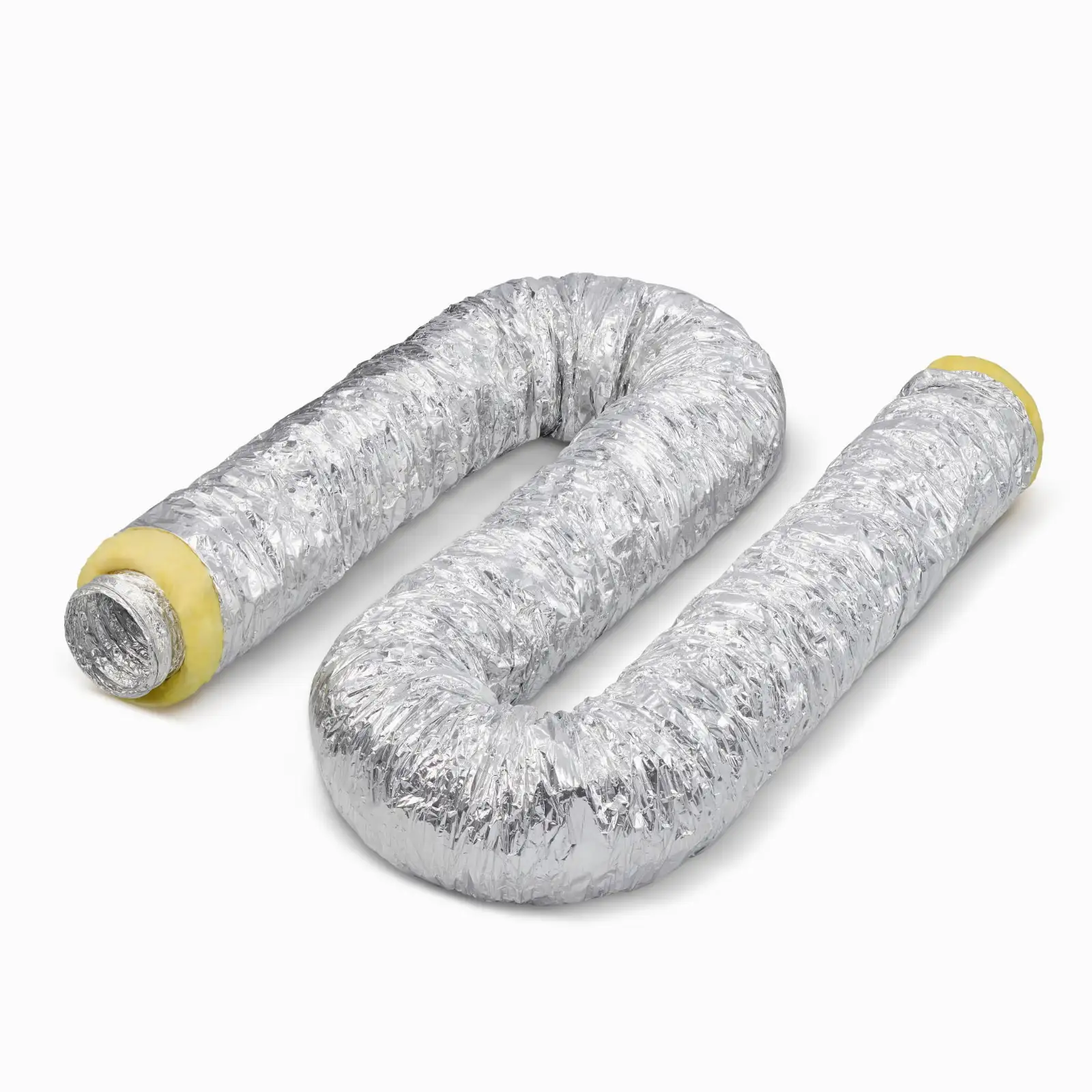 Rura wentylacyjna aluminiowa izolowana elastyczna spiro kanał przewód rekuperacja 150 mm 10 m — 2