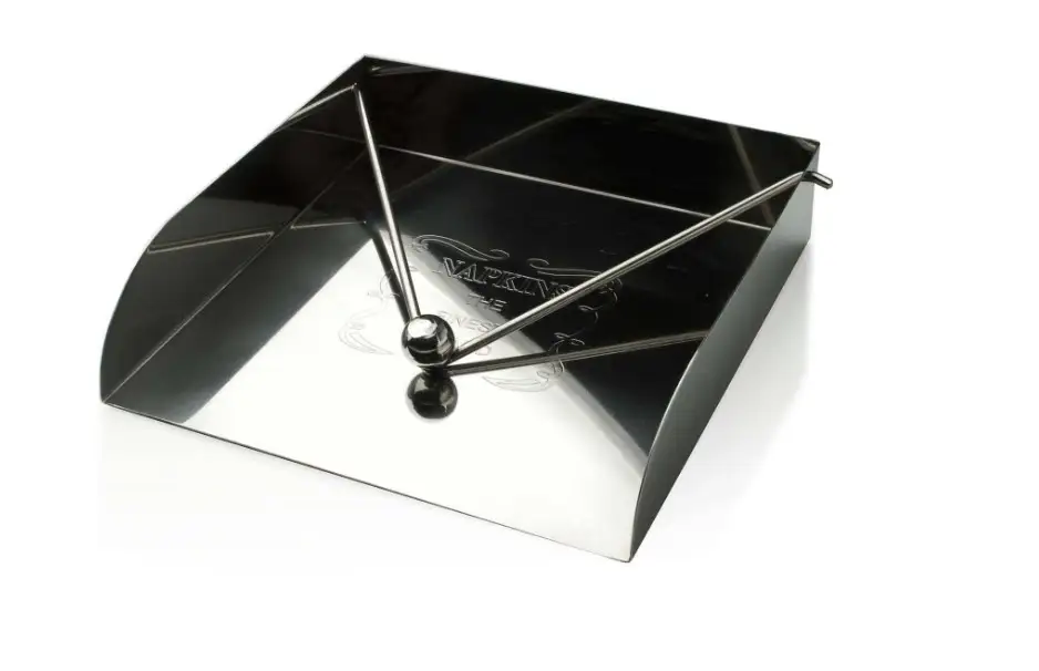 serwetnik metalowy 18x18x4cm  KWADRAT | 13184