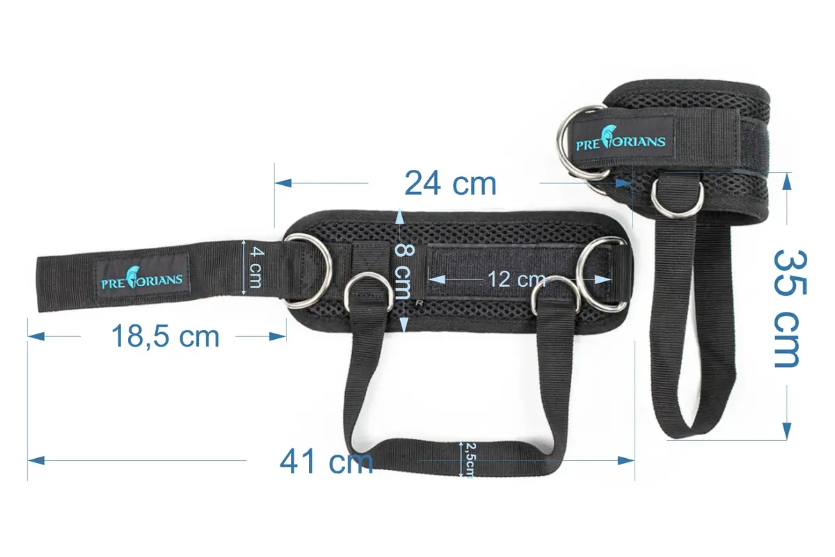 Opaski treningowe na kostkę ankle strap (2szt.) OP01 Pretorians — 2