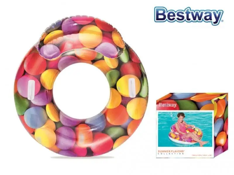 koło do pływania z oparciem 1,18cm BESTWAY  43186