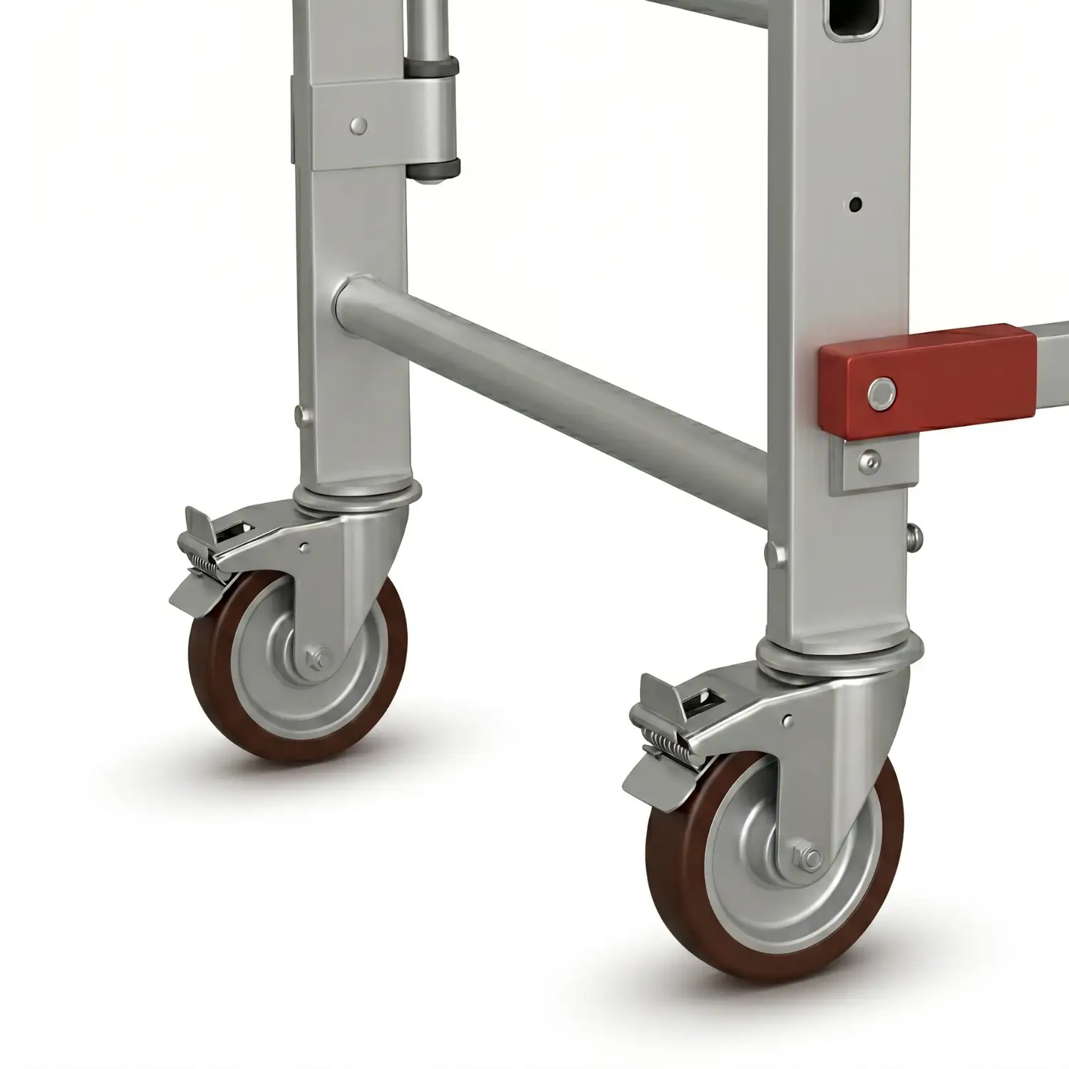 Rusztowanie jezdne GIERRE G-FX002FL 2,93 m składane hamulec dwa podesty 150 kg — 8