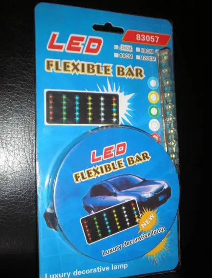 taśma led biała 24cm  12V