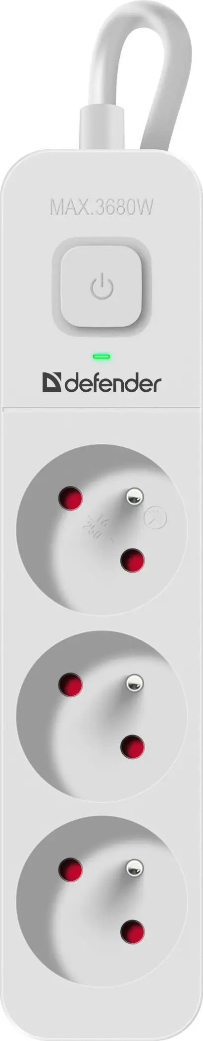 LISTWA DEFENDER SFS 131 3G 1.5m BIAŁA