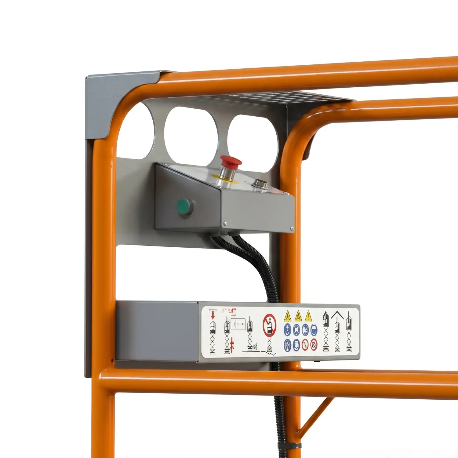 Podnośnik osobowy elektryczny AXOLIFT P300 zwyżka elektryczna podest roboczy ruchomy 4,95 m — 6