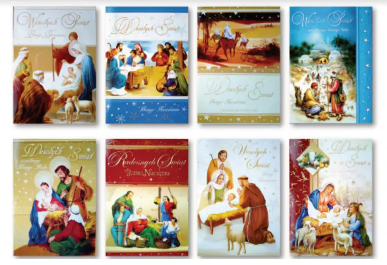 karnet 25szt. RELIGIJNY