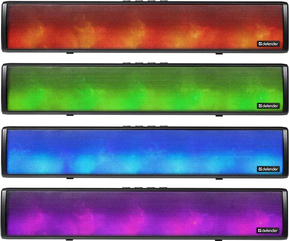 GŁOŚNIK DEFENDER SOUNDBAR Z8 10W LED BLUETOOTH — 4