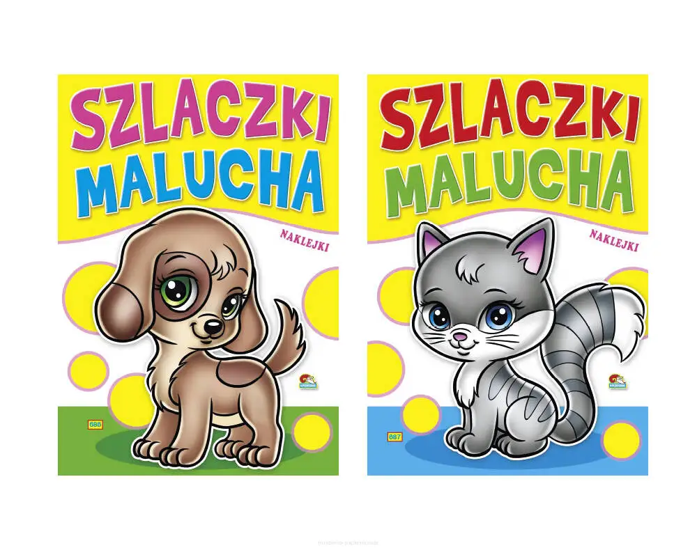 książeczka z naklejkami SZLACZKI 00103