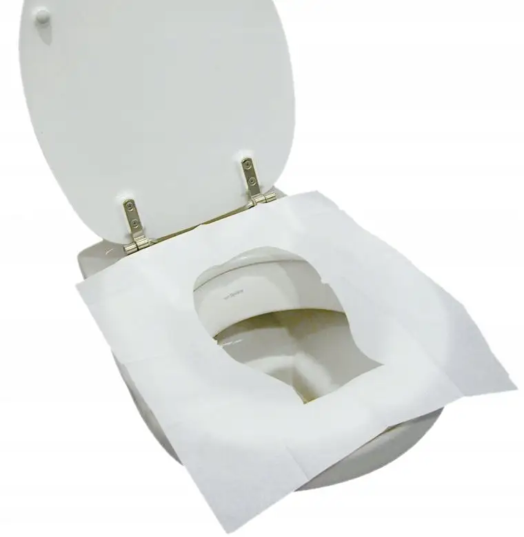 nakładka jednorazowa na deskę toaletową WC -  10szt
