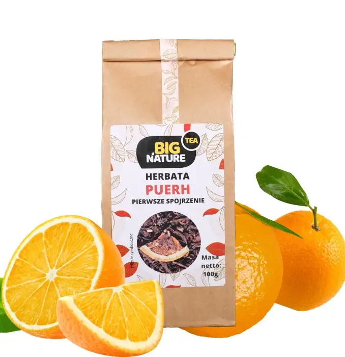 Herbata PUERH PIERWSZE SPOJRZENIE 100g - BIG NATURE