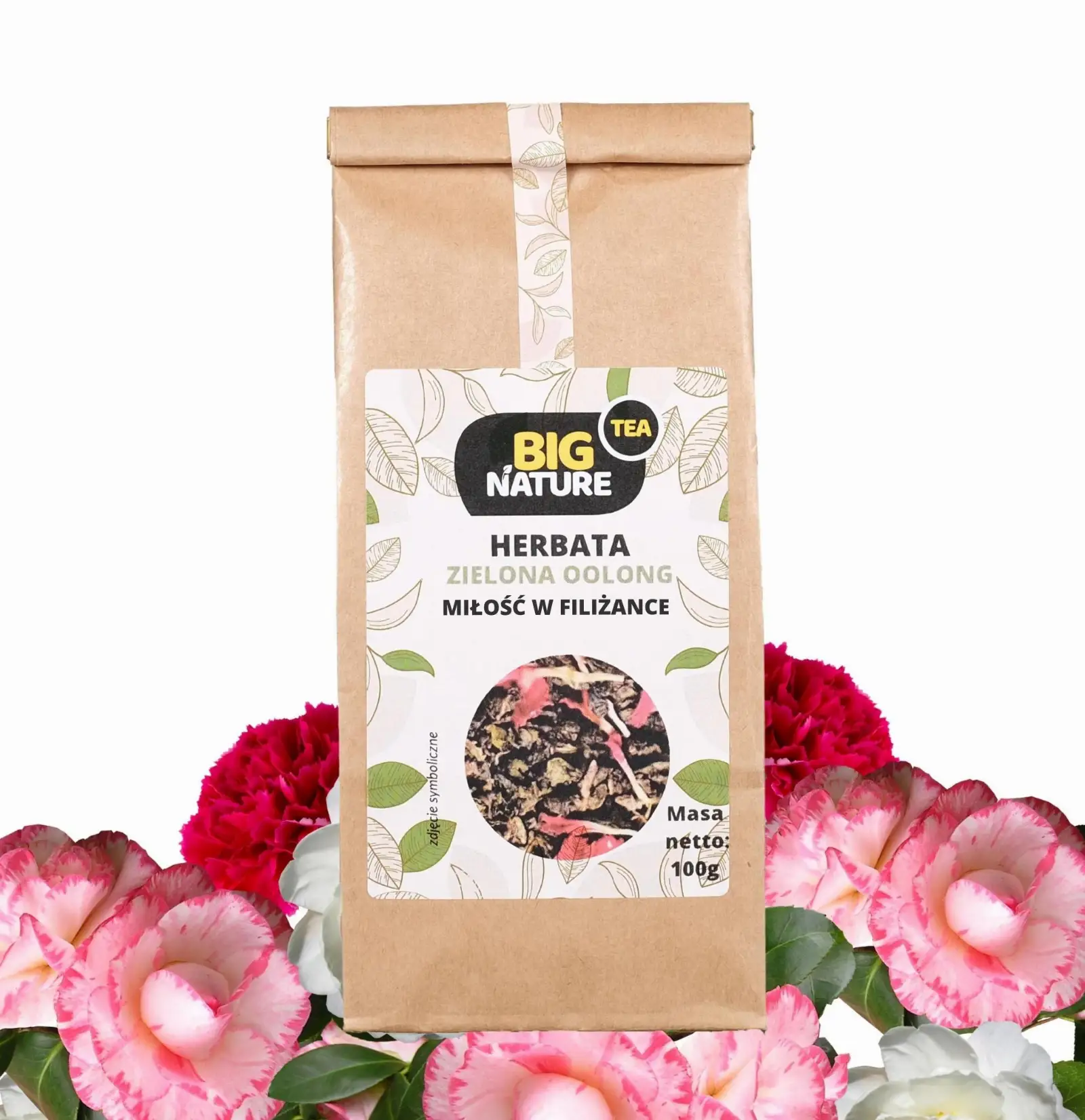 Herbata zielona OOLONG MIŁOŚĆ W FILIŻANCE 100g - BIG NATURE