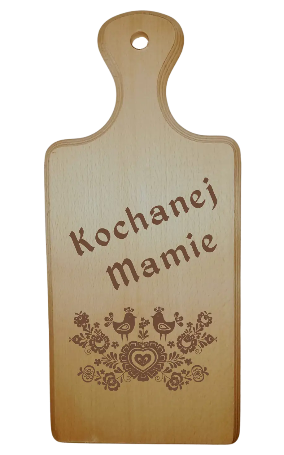 Deska grawerowana Dla Kochanej Mamy   33 x 14 cm    -  P659W12