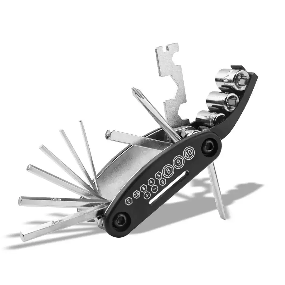 Multitool rowerowy narzędzie wielofunkcyjne 16w1 zestaw kluczy MR1 — 3