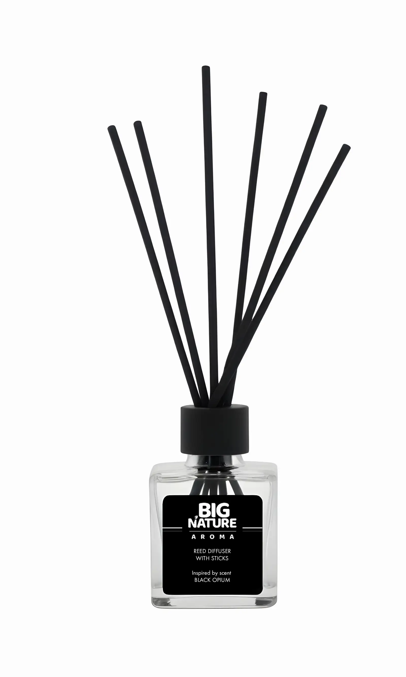 Dyfuzor Zapachowy z Patyczkami - Inspirowany Zapachem BLACK OPIUM 50ml — 2