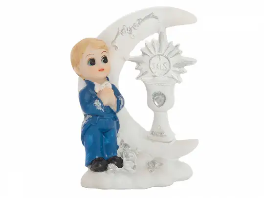 figurka  CHŁOPIEC KOMUNIA  9cm | KFF3C