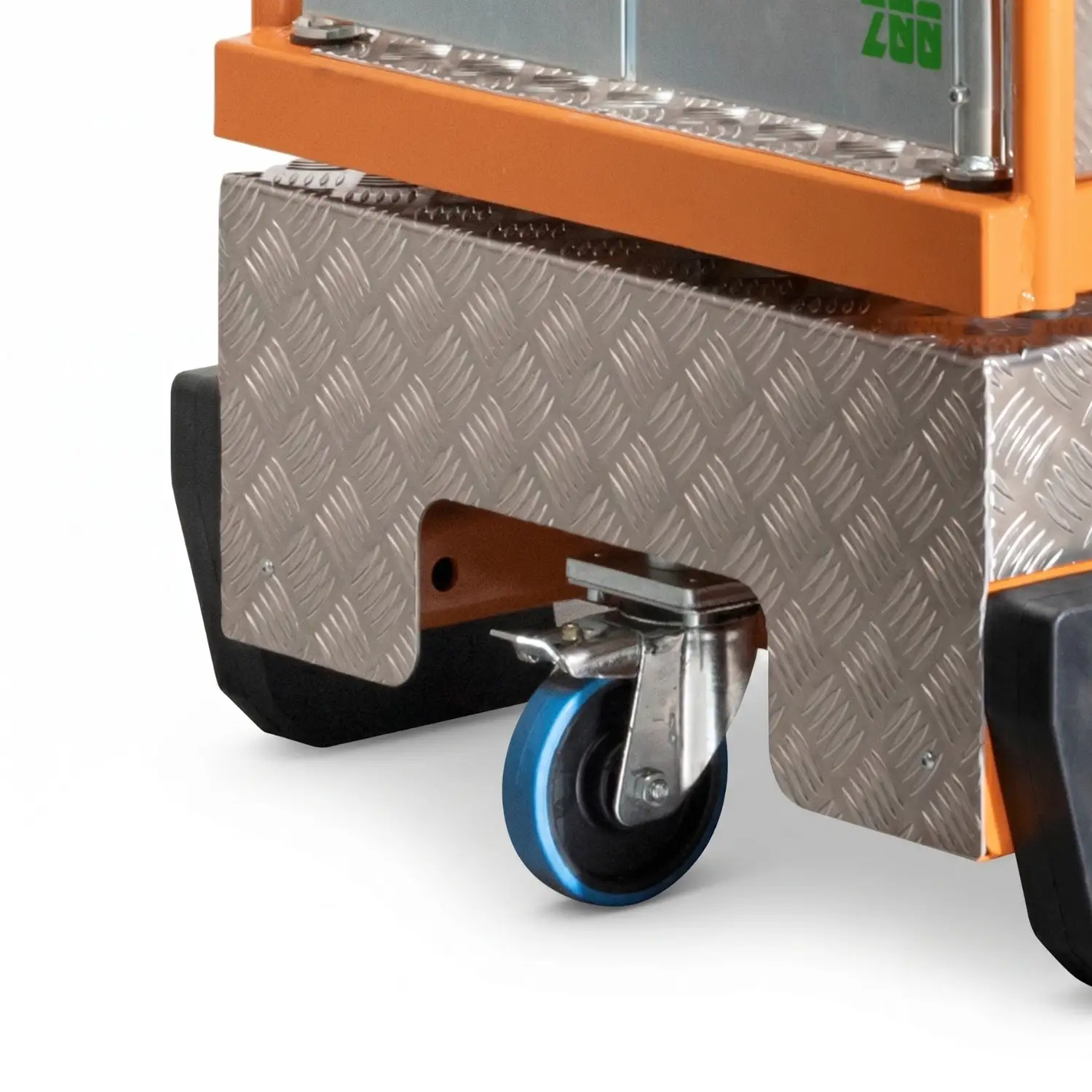Podnośnik osobowy ręczny AXOLIFT Manulift 200 zwyżka ręczna podest roboczy ruchomy 4 m — 8