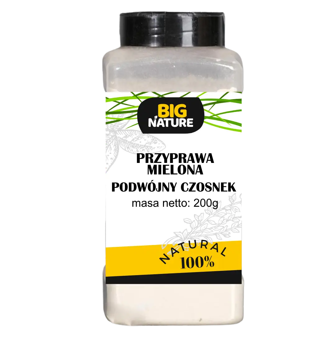 PRZYP. PODWÓJNY CZOSNEK bez soli i chem 200G