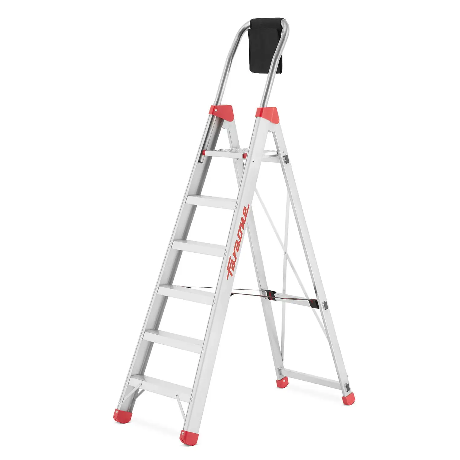 Drabina magazynowa wolnostojąca 6 stopniowa FARAONE LADY 6 - 3,13 m
