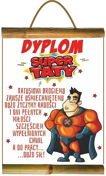 Dyplom SUPER TATY  161
