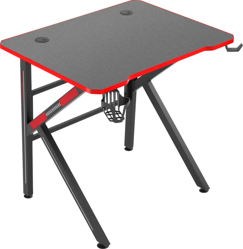 BIURKO DEFENDER ASSASSIN CZARNE GAMING — 12