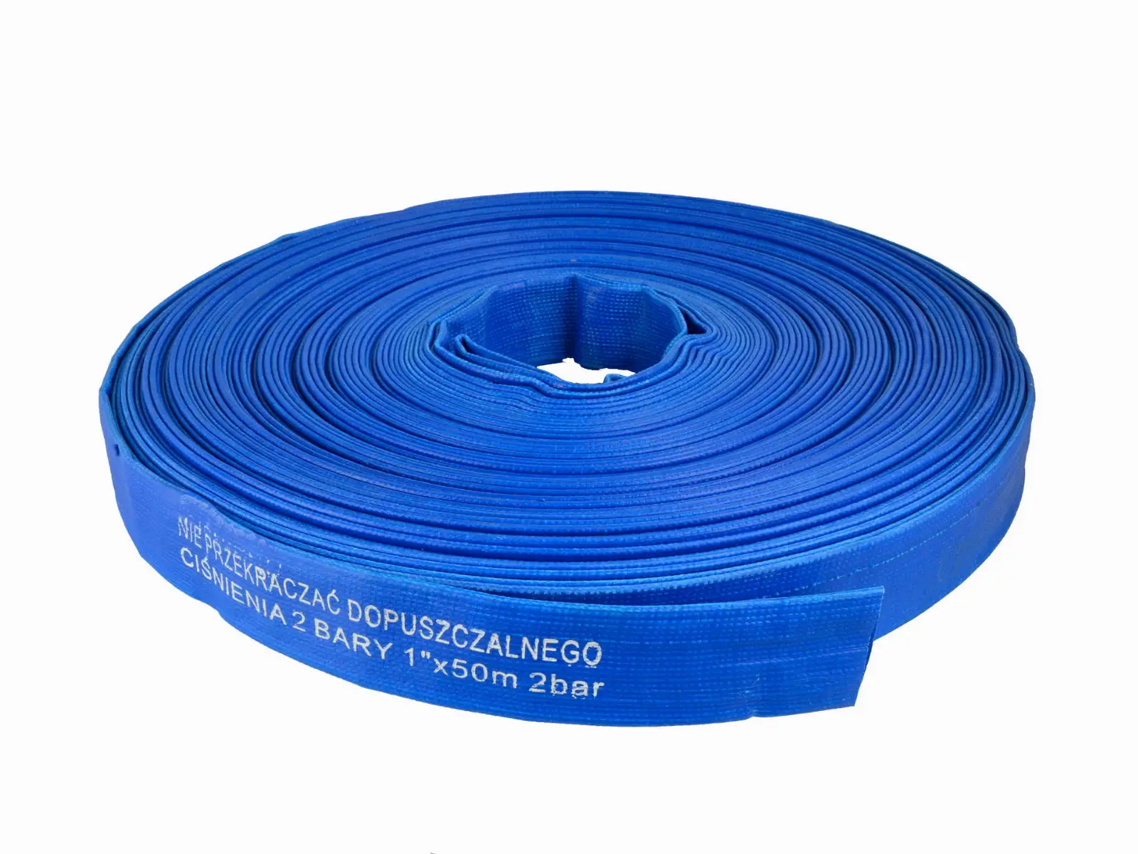 Wąż PCV 1" - 50m (niebieski-smell) 2 BARY     G70007