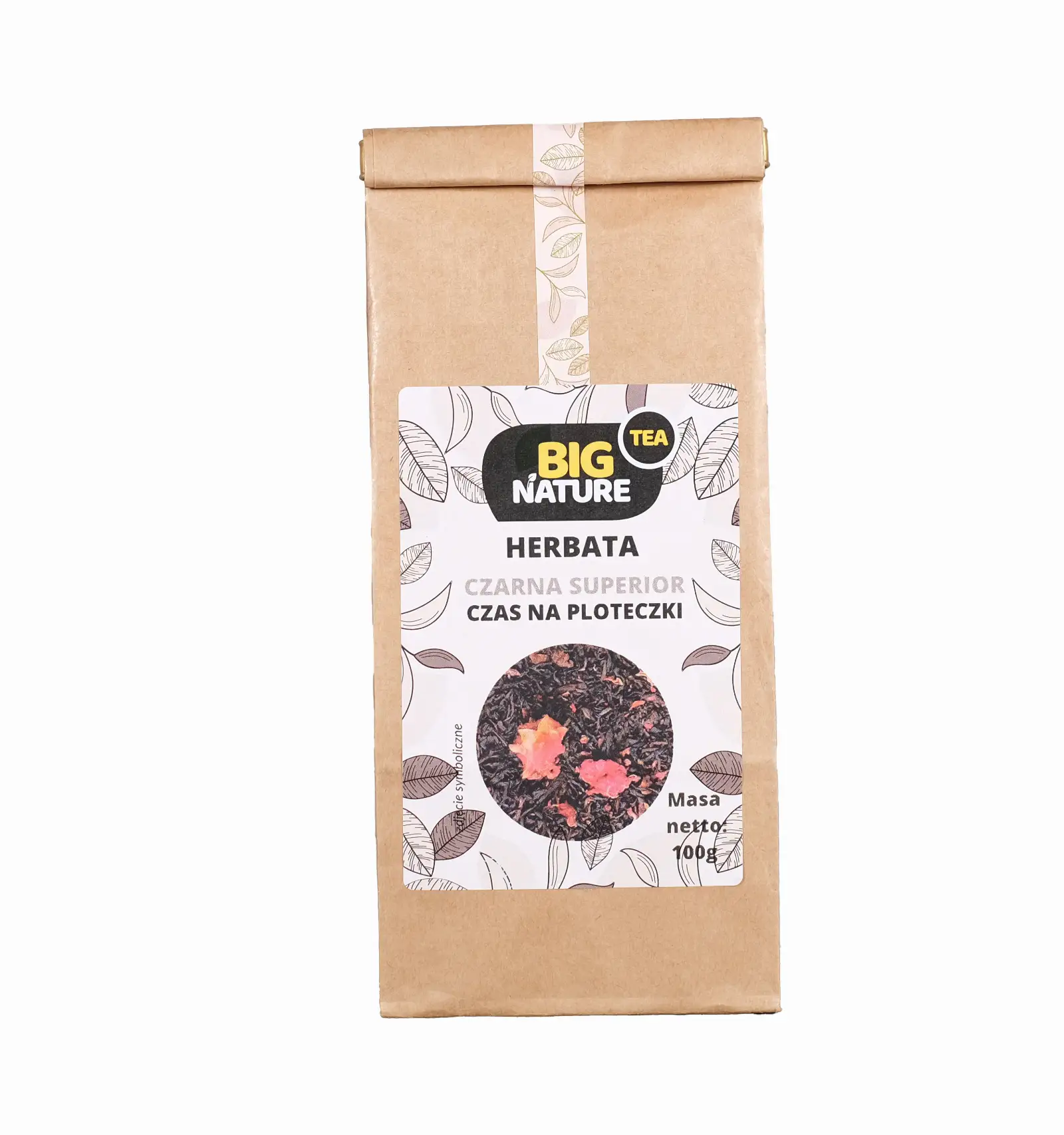 Herbata czarna SUPERIOR CZAS NA PLOTECZKI 100g - BIG NATURE