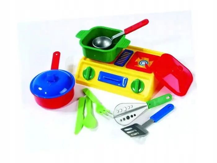 zestaw kuchenka mini + garnki  | 5008