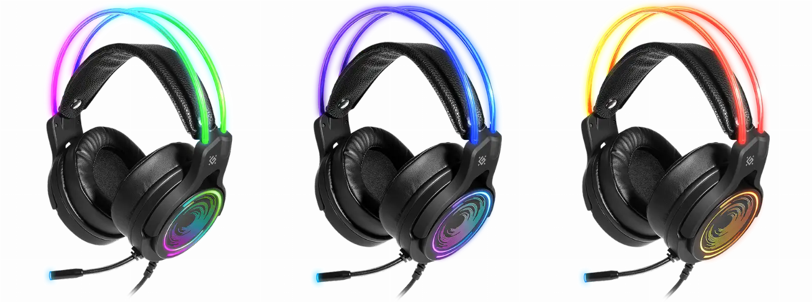 SŁUCHAWKI DEFENDER Z MIKROFONEM COSMO PRO 7.1 RGB — 8