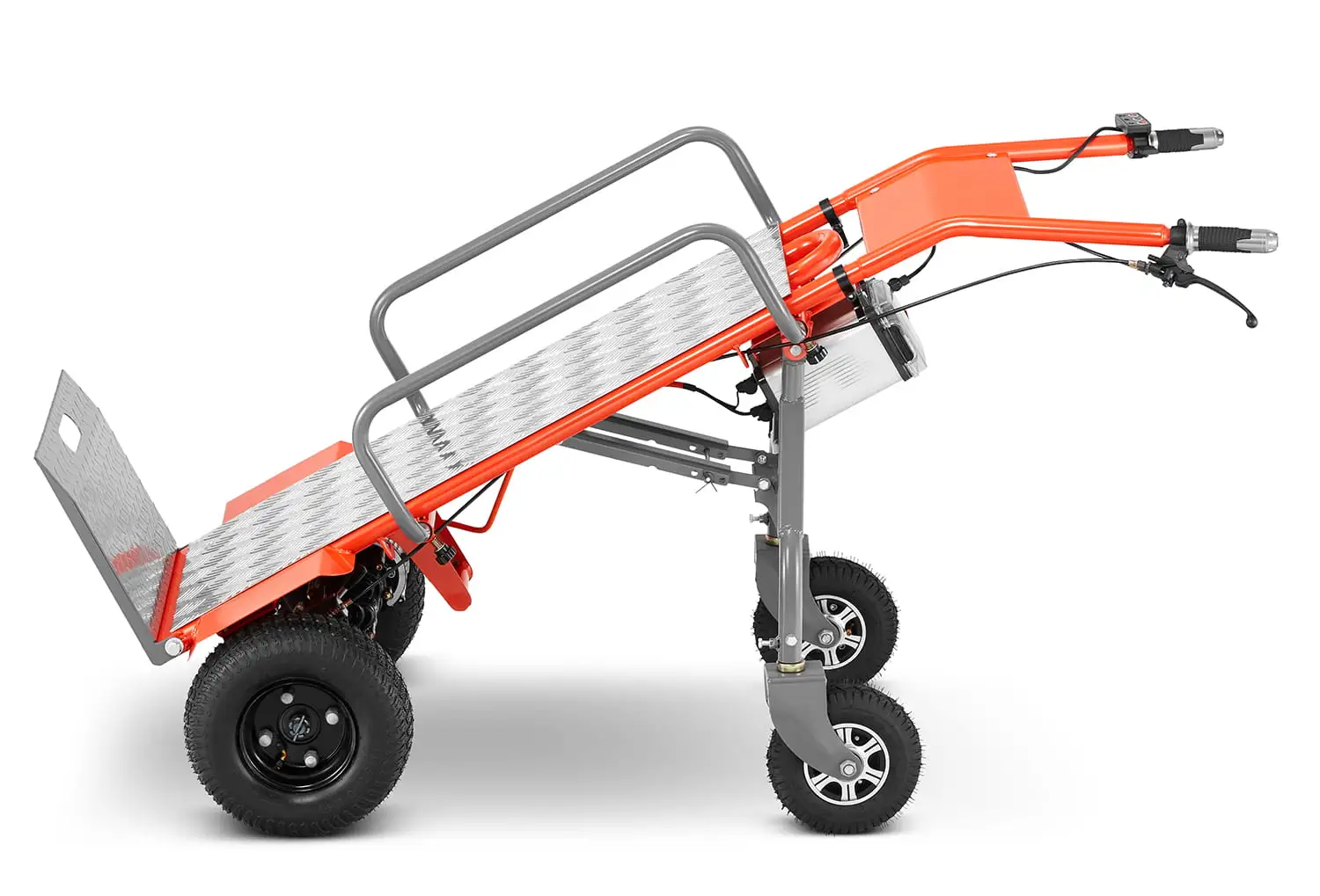 Wózek transportowy elektryczny akumulatorowy 2w1 magazynowy młynarka Bäumr-AG BMR-ET260 — 7
