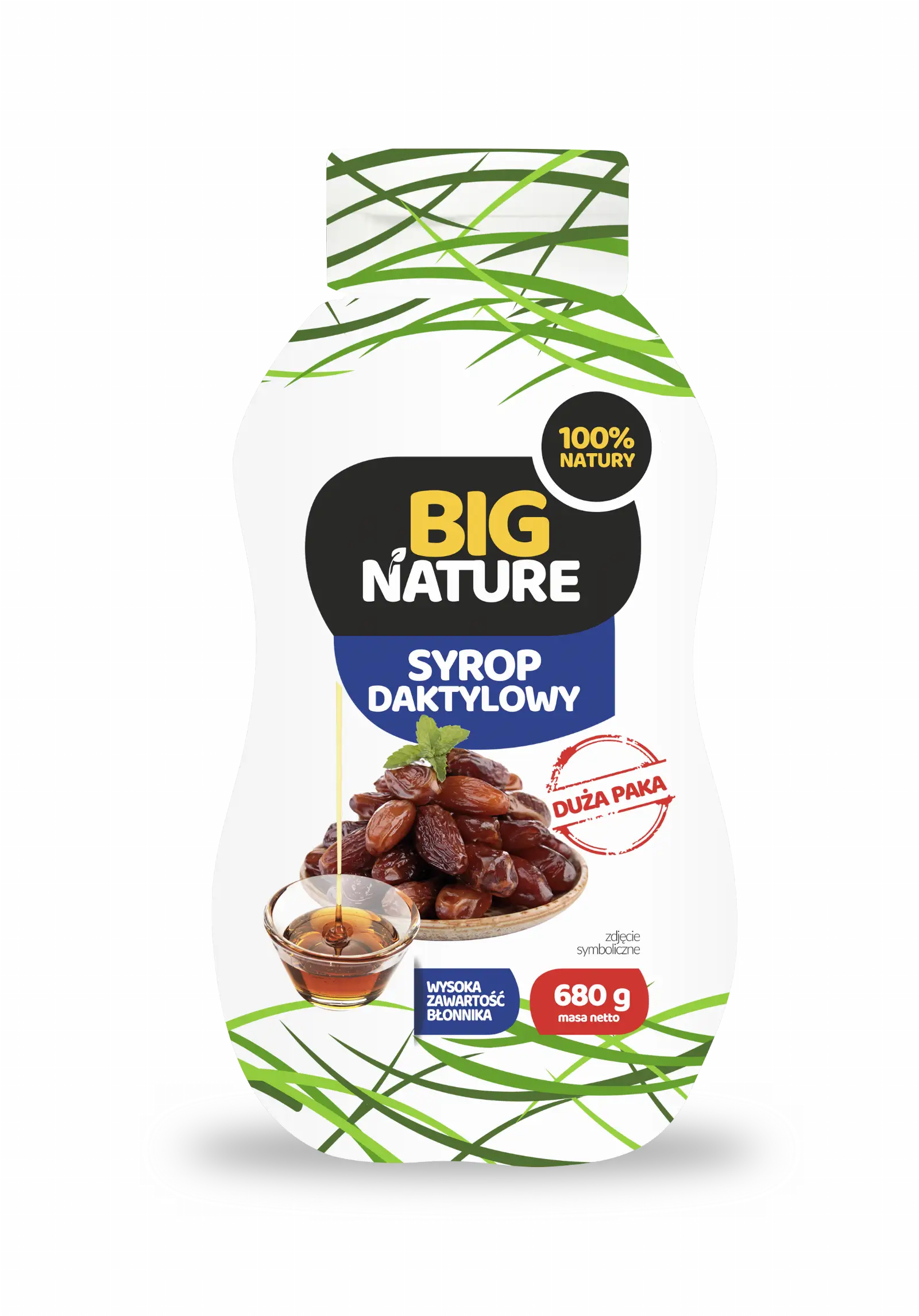Syrop daktylowy 680g Duża Paka - BIG NATURE — 2