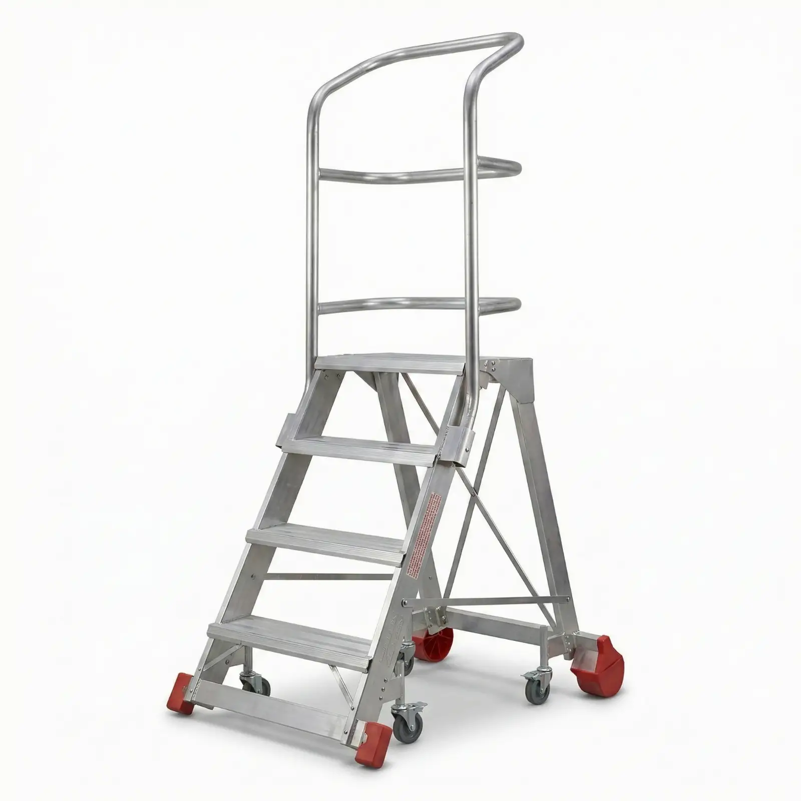 Drabina magazynowa FARAONE 4-stopniowa CM 4PR - 2,98 m