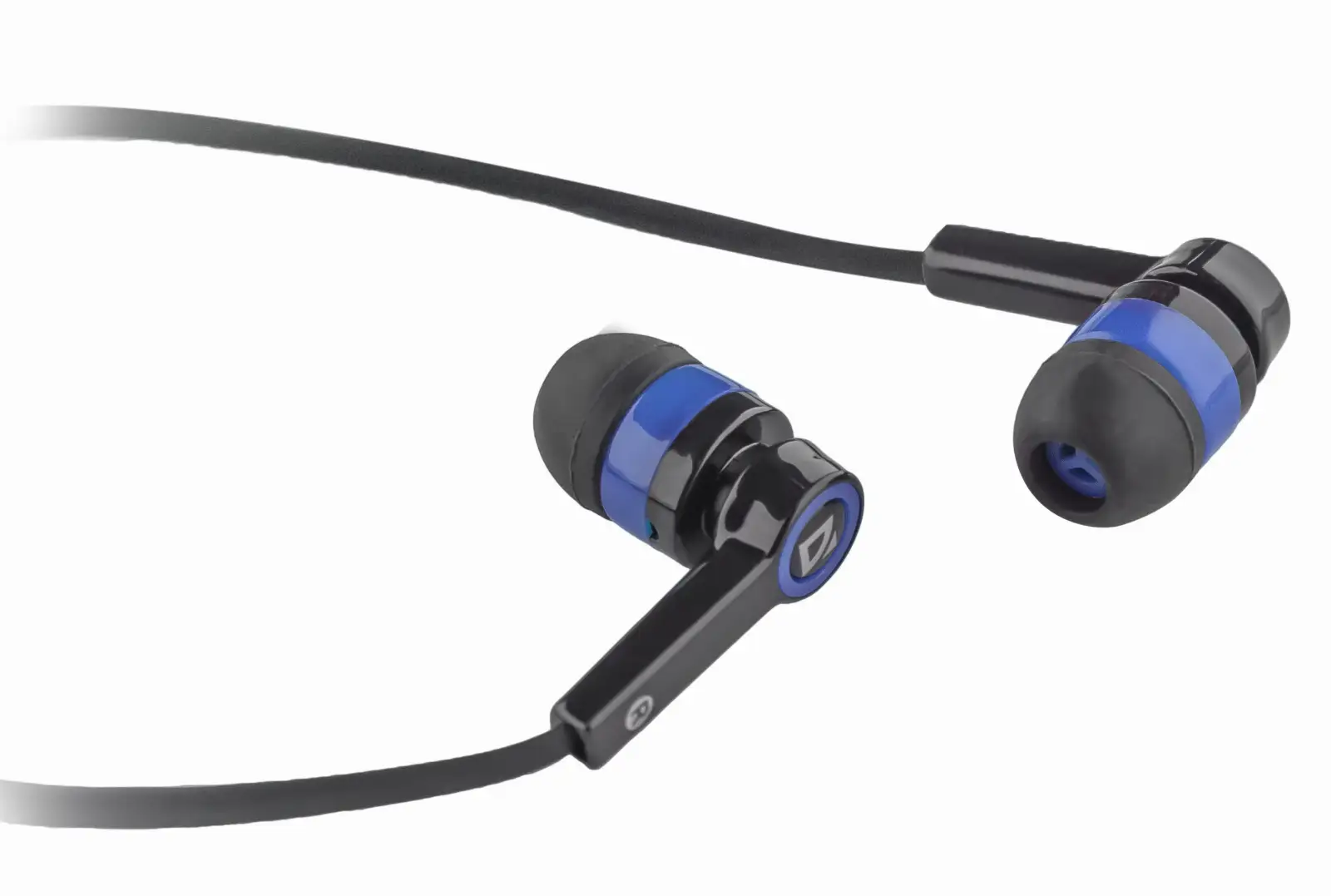 SŁUCHAWKI DEFENDER DOUSZNE z mikrofonem PULSE 420 CZARNO-NIEB 4-PIN — 2