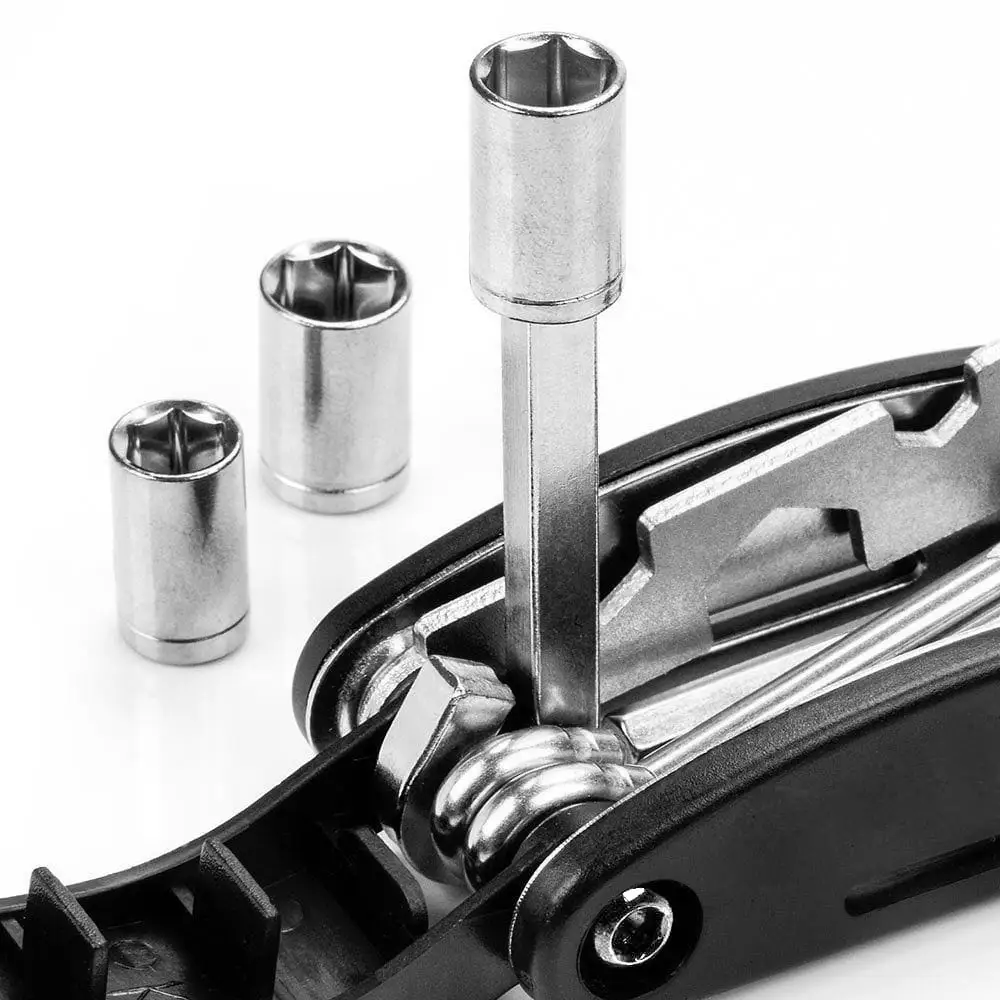 Multitool rowerowy narzędzie wielofunkcyjne 16w1 zestaw kluczy MR1 — 4