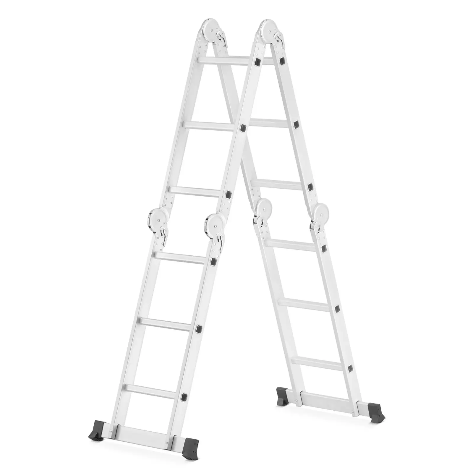 Drabina aluminiowa przegubowa składana wielofunkcyjna 4x3 HIGHER + podest — 9