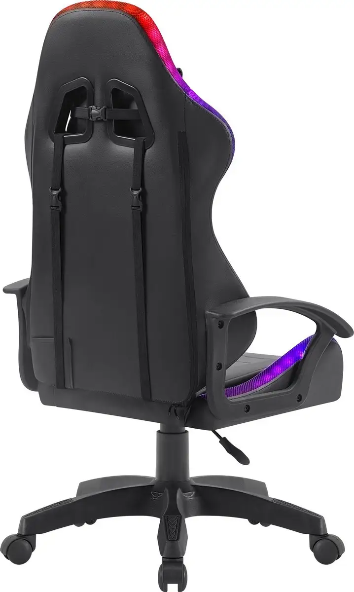 FOTEL DEFENDER FACTOR X CZARNY RGB GAMING — 15
