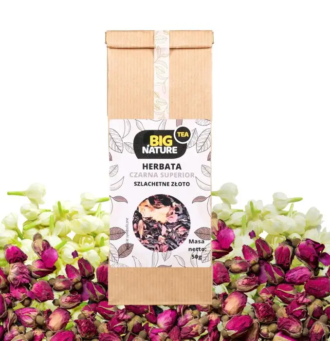 Herbata czarna SUPERIOR SZLACHETNE ZŁOTO 50g - BIG NATURE