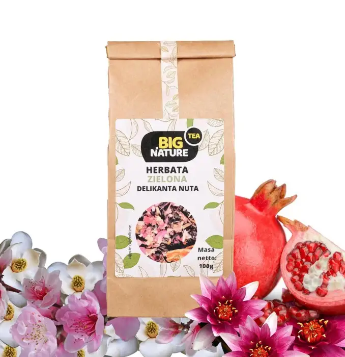 Herbata zielona DELIKATNA NUTA 100g - BIG NATURE