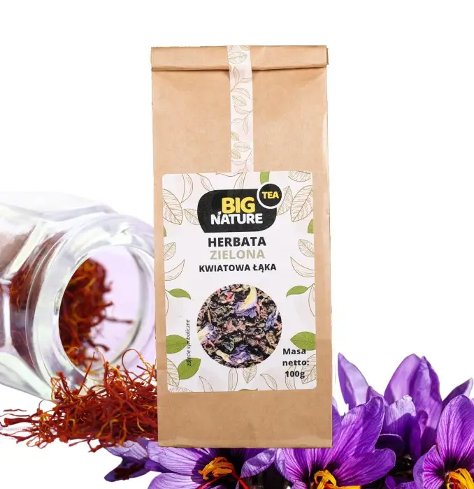 Herbata zielona OOLONG KWIATOWA ŁĄKA 100g - BIG NATURE