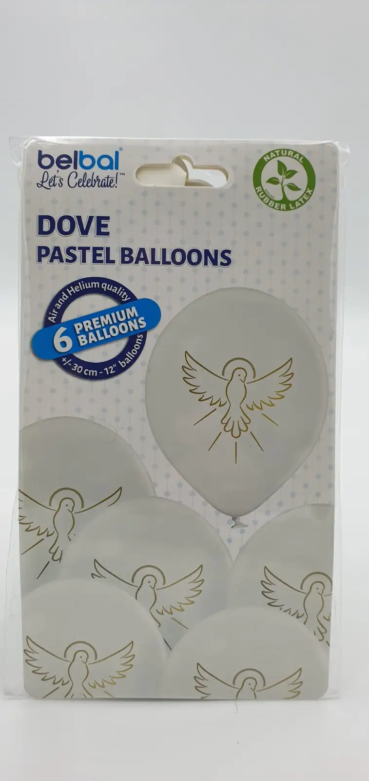 Balony Pierwsza Komunia Św. 30cm    6szt.