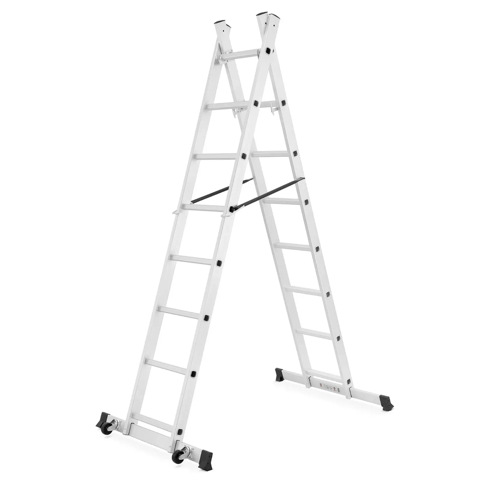 Podest roboczy aluminiowy składany HIGHER 2x8 MINI rusztowanie aluminiowe — 12