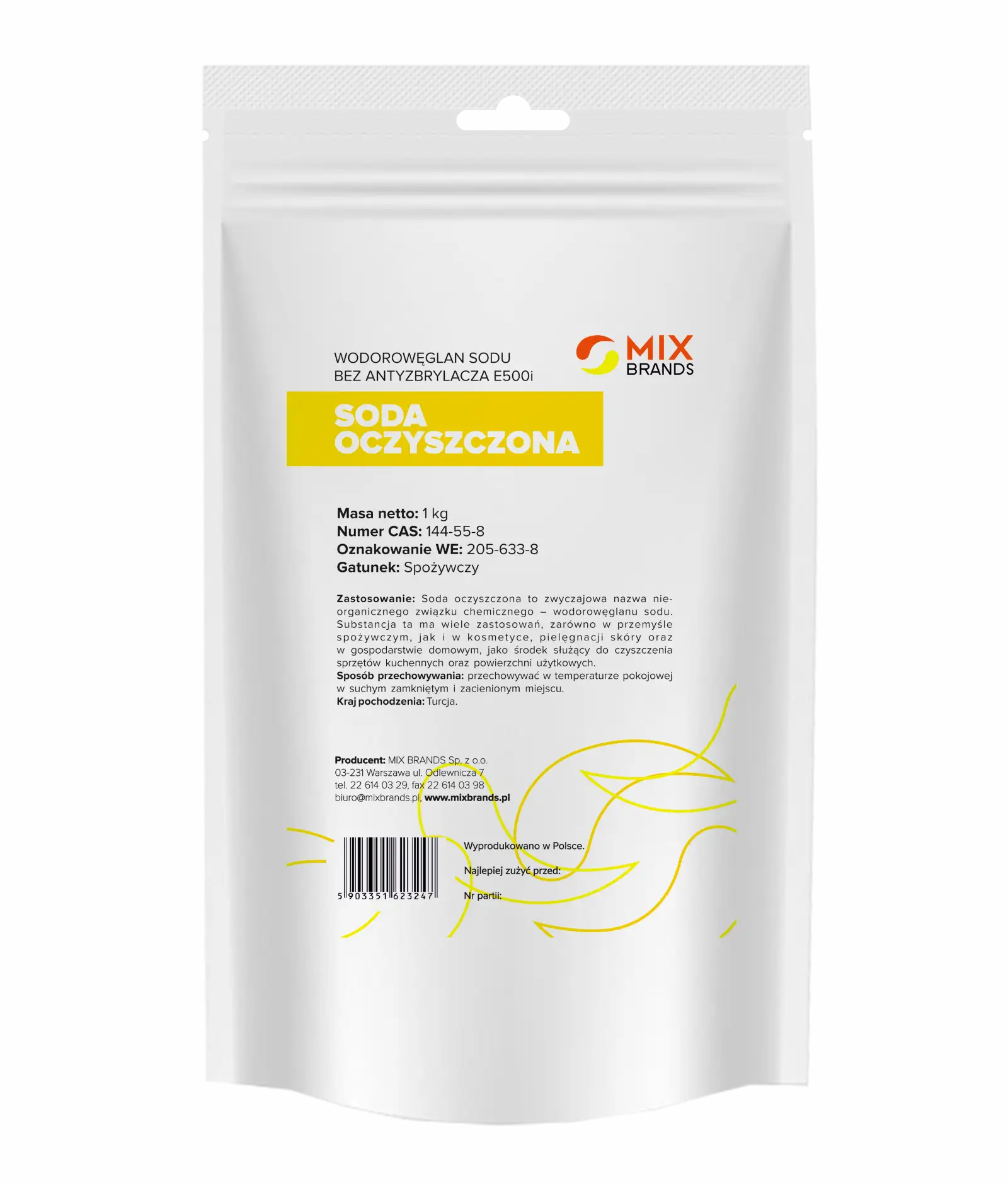 Soda Oczyszczona 1kg