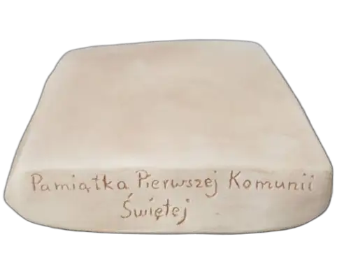 podstawka/podstument Pamiątka Komunii Świętej 15x15cm